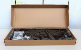 COLLECTION ONLY: A boxed as new Temple Audio Design DUO 34 Pedalboard in Gunmetal (Box opened).