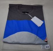 A men's as new A-COLD-WALL* Hemisphere print T-shirt (L).