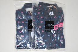 Two women's as new Morvelo Biz thermoactive long sleeve cycling jerseys (XS - RRP £95 each).