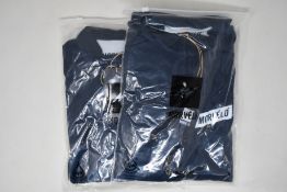 Two men's as new Morvelo Stealth thermoactive long sleeve cycling jerseys (M - RRP £95 each).