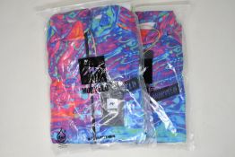 Two men's as new Morvelo Retch long sleeve cycling jerseys (M, L - RRP £95 each).