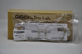 A pair of as new Gigi Studios glasses frames.