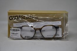 A pair of as new Gigi Studios glasses frames.