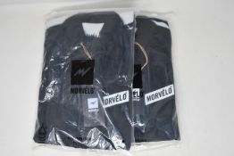 Two women's as new Morvelo Stealth thermoactive long sleeve cycling jerseys (XS, XL - RRP £95