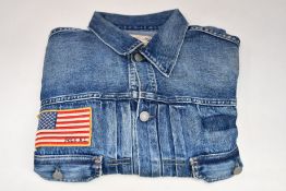 An as new Ralph Lauren denim trucker jacket (M - RRP £245).