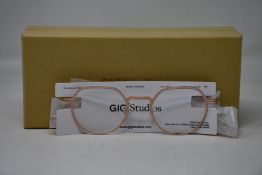 A pair of as new Gigi Studios glasses frames.