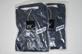 Two men's as new Morvelo Stealth thermoactive long sleeve cycling jerseys (L - RRP £95 each).