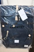 An as new Sandqvist Bernt backpack in navy.