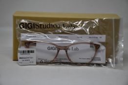 A pair of as new Gigi Studios glasses frames.