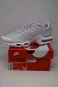 A pair of women's as new Nike Air Max Plus (UK 7).