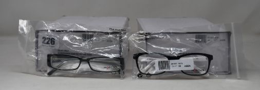 Twenty pairs of as new Morgan 201033 and 201069 glasses frames.