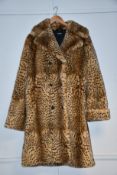 An as new The Kooples Natural Cheetah coat (Size 1 - RRP £455).