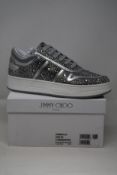 A pair of as new Jimmy Choo Hawaii sneakers (EU 36).