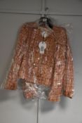 Two as new Oui Bouclé button jackets (Size 36 - RRP £200 each).