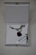 An as new Coeur De Lion Magic Crystal Amethyst Necklace 5054/10-0824 (RRP £129).