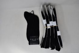 Fifteen pairs of as new Falke Shadow socks (RRP £18 each).
