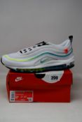 A pair of as new Nike Air Max 97 WW (UK 8.5).