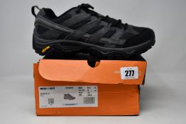 A pair of as new Merrell Moab 2 Vent hiking shoes (UK 8).