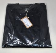 An as new A.P.C. VPC logo sweatshirt i black (S).