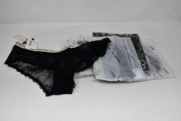 Twenty pairs of Love Stories Lexie briefs (Assorted sizes - RRP £27 each).