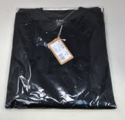 An as new A.P.C. VPC logo sweatshirt in black (S).