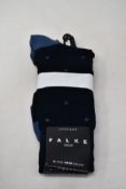 Twenty five pairs of as new Falke Dot socks (RRP £12 each).