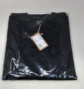 An as new A.P.C. VPC logo sweatshirt in black (M).