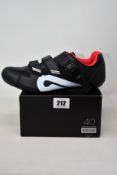 A pair of as new Peleton cycling shoes (EU 40).