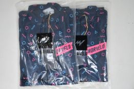 Two women's as new Morvelo Biz thermoactive long sleeve cycling jerseys (S - RRP £95 each).