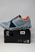 A pair of men's as new On Running Cloudstratus trainers (UK 8).