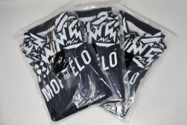 Three men's as new Morvelo Unity thermoactive long sleeve cycling jerseys (XS - RRP £55 each).