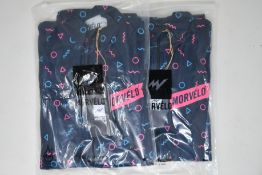 Two women's as new Morvelo Biz thermoactive long sleeve cycling jerseys (S - RRP £95 each).
