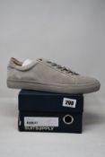 A pair of as new Suit Supply suede sneakers (UK 9).