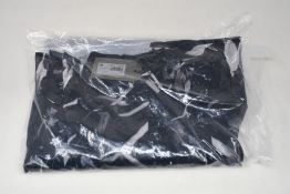 An as new All Saints Fleur Rutland dress in black (UK 14).