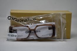 A pair of as new Gigi Studios glasses frames.