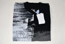 A men's as new A-COLD-WALL* brush stroke T-shirt (M).