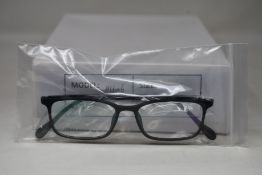 Twelve pairs of as new B Ultem H66006 glasses frames.