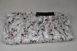 An as new Athena Procopiou Romance on a Branch shorter gypsy dress in silk (One size).