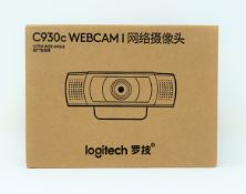 A boxed as new Logitech C930c Ultra Wide Angle HD Webcam (Box sealed).
