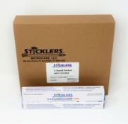 Ten boxed as new Sticklers CleanClicker 2.5mm Fibre Optic Connector Cleaners (P/N: MCU-CCU250).