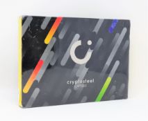 A boxed as new Cryptosteel Capsule Duo (Box sealed, some damage to packaging).