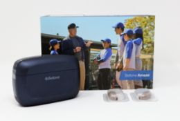 Two boxed as new Beltone Amaze Hearing Aids in Light Grey (HI,AMZ963-DRWC,LGR) and a Beltone Amaze