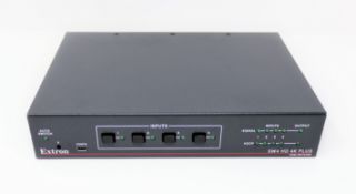 A boxed as new Extron SW-HD-4K-PLUS Four Input 4K/60 HDMI Switcher (P/N: 60-1604-01) (Box opened,