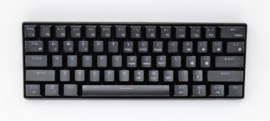 COLLECTION ONLY: Thirty five boxed as new Royal Kludge RK61 USB Mechanical Keyboards in Black with