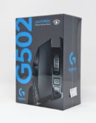 A boxed as new Logitech G502 Lightspeed Wireless Gaming Mouse (Box sealed).