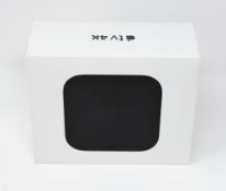 A boxed as new Apple TV 4K 32GB Media Streamer with Siri Remote (M/N: MXQD22X/A A1842) (Box