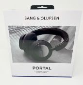 A boxed as new pair of Bang & Olufsen Portal Wireless Gaming Headphones in Black Anthracite