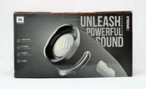 A boxed as new JBL Xtreme 2 Portable Bluetooth Speaker in Black (Box sealed, some damage to box).