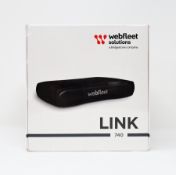 A boxed as new Webfleet Solutions LINK 740 Vehicle Tracker (Ref: 1KX4.002.00.1) (Box sealed, some