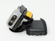 A pre-owned Symbol RS507 Bluetooth Ring Barcode Scanner (P/N: RS507-IM200000TWR) with battery.